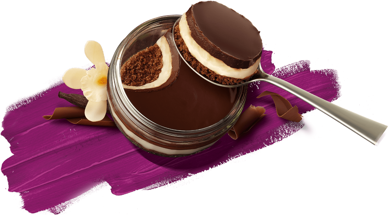 Chocolate & Vanilla Cheesecake